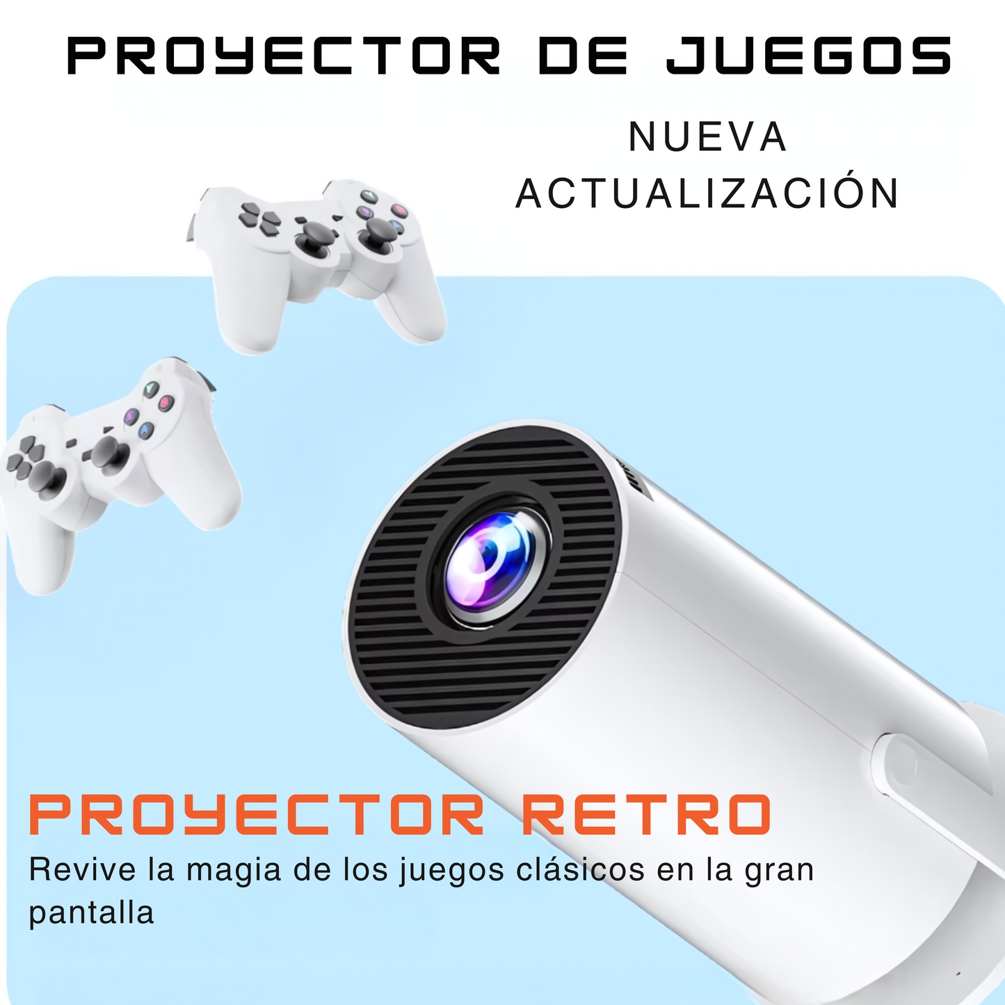 Proyector Mas Consolas Para Juegos Retro.